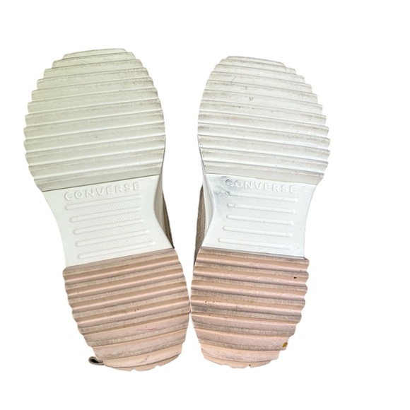 Converse Run Star Hike Hi Sherpa Farro Platform Sneakers Beige A04258C Sz 8.5 - Picture 14 of 15